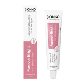 ONKO DERMA'CEUTICALS Forever Bright Anti-Makel-Creme, fortschrittliche Hautpflege, Hyaluronsäure, Feuchtigkeitscreme und Aknebehandlung, Serum zur Korrektur dunkler, 40 ml