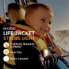 WICKED Life Jacket Strobe Light for Man Overboard Survival Vest;