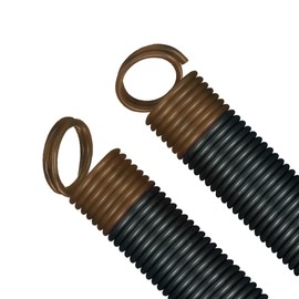 2 Pack 25" Garage Door Springs for 7 FT Garage Doors Doors - Made in USA (160 LBS Springs Brown End 2 Springs)