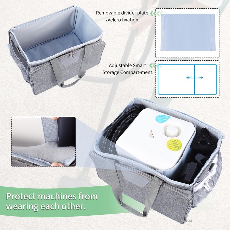TEFGTER Steam Cleaner Storage Bag Compatible with Dupray Neat Steam