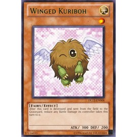 YU-GI-OH! - Winged Kuriboh - Green (DL12-EN008) - Duelist League 2011 Prize Cards - Promo Edition - Rare