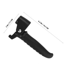 FRCOLOR Ergonomic Elderly Cane Handle with Non Slip Grip Space Saving Vertical Design Mobility Assist for Standing from Floor Seat Compatible with Folding and Hiking Walking Canes