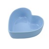 (Blue) - WAIT FLY Heart-Shaped Bowls for Salad Soup Snack