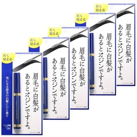 【5個セット】ビナ薬粧 メンズ眉墨 ＋オリジナルロゴ入りシールつき