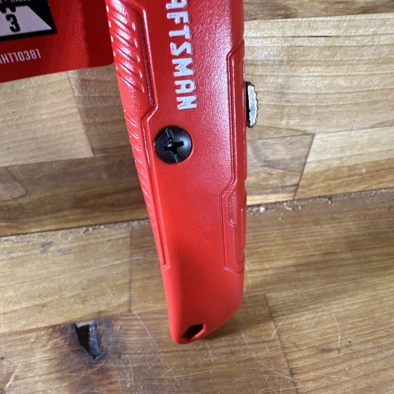 Craftsman Retractable Utility Knife Blade Storage 3/4" With 3 Blades