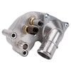 TRQ Thermostat with Housing Assembly Compatible with 2001-2011 Ford 2001-2009