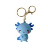 GIKILEE Cute Axolotl Keychain Kawaii Aesthetic Animal Keyring for Backpacks