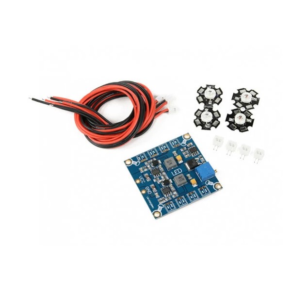 HKING FREQUENCY ADJUSTABLE QUADCOPTER LED LIGHT MODULE SET 2-6S FPV