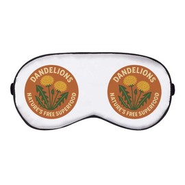 'Dandelions, Natures Free Superfood' Sleep/Travel Eye Mask (EY00030166)