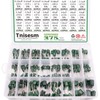 Tnisesm 375 Pcs 24 Value Metalized Mylar Polyester Film Capacitors