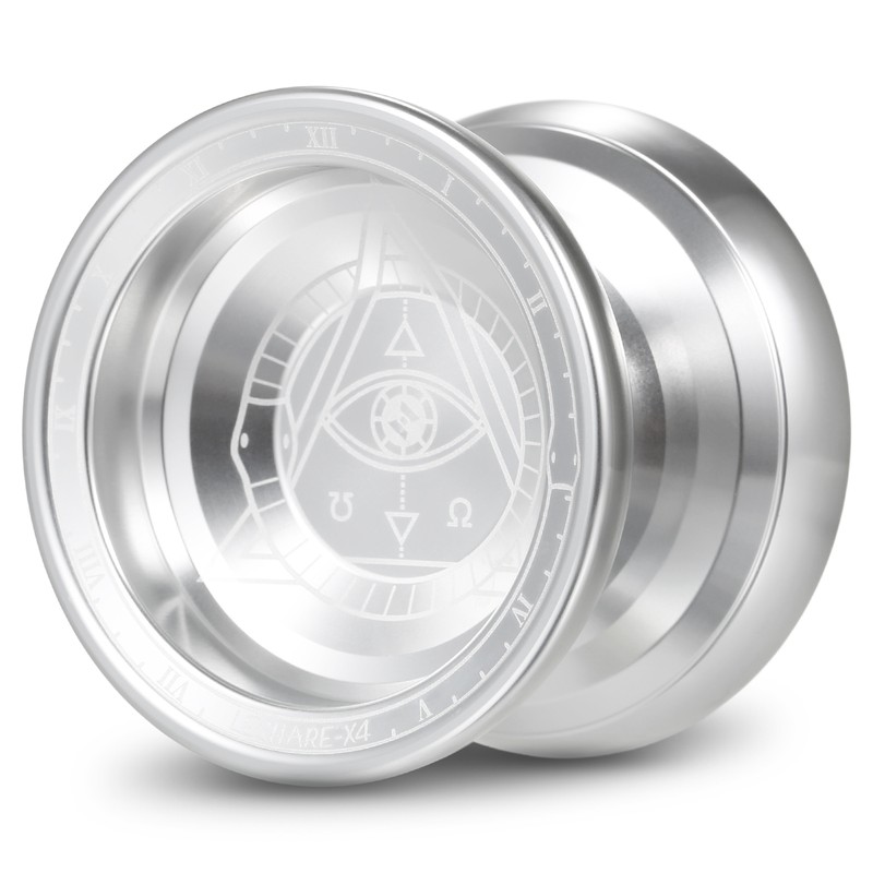 2pcs Competitive Yoyo Aluminum Alloy Yoyo Ball with Strings and