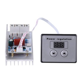 10000W AC 220V 80A SCR Digital Voltage Regulator for Electric Stove Water Heater Light Dimmer on Lamp Speed Control Dimmer Thermostat