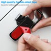 Car Bumper Hook Lock Clips, 2 Pack Universal Toggle Clamp
