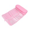 Cosmetic Bag Professional Makeup Brush Rolling Case Pink Cosmetics Make
