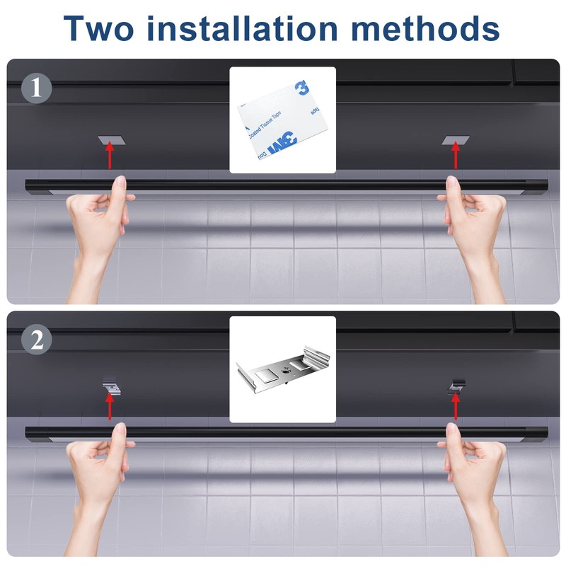 WOBANE Under-Unit Light Kitchen LED Dimmable, Hand Motion Activated, Bright