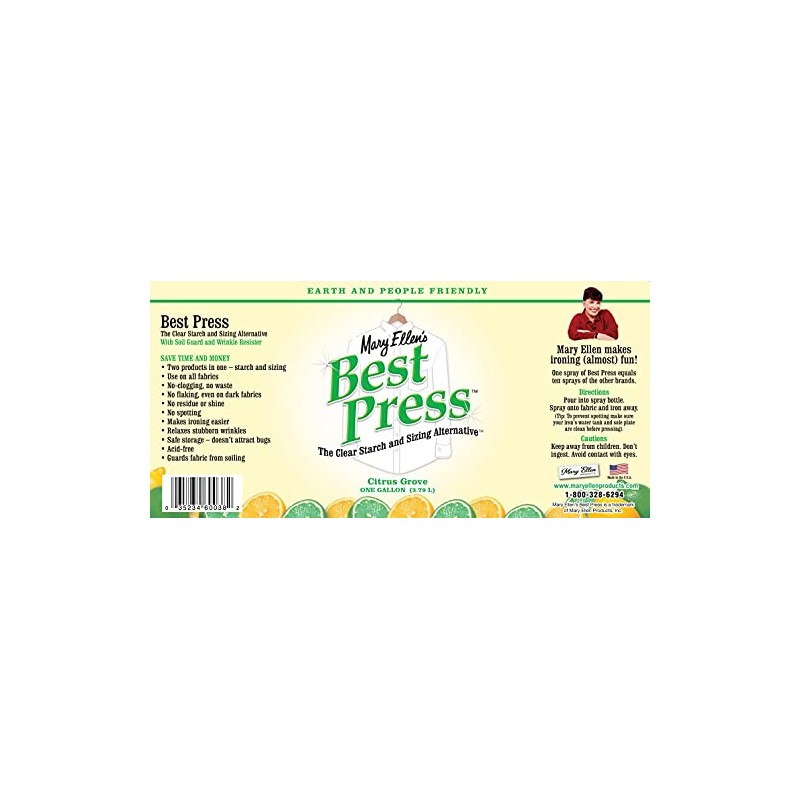 Mary Ellen's Best Press Refills 1 Gallon-Citrus