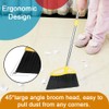 Soft Bristles Broom Indoor Angle Broom with Long Handle Soft