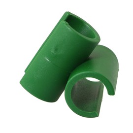 RLECS 50pcs Garden Cross Buckle Clip Cross Plastic Clips Plant Support Fixed Connector 11mm Gardening Pillars Fixed Clamp for Plant Stakes