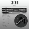 UniqueFire 501B 395nm UV Flashlight Blacklight Portable Black Light for