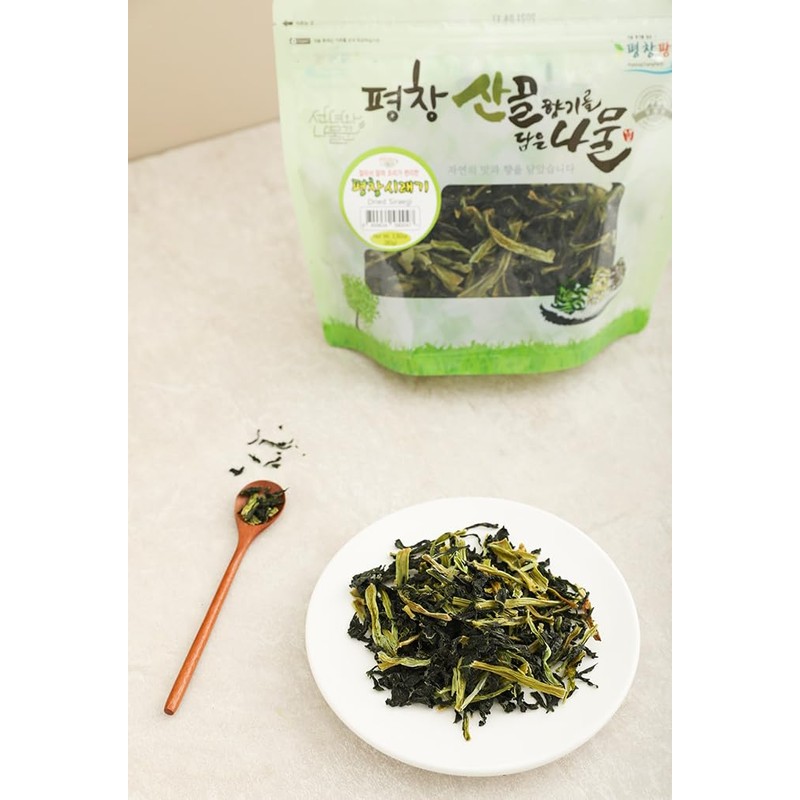 Pyeongchang Dried Easy Cook Radish Leaves 2.82oz. 간편시래기 Korean Dried