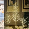 Fudios Lighted White Tree Alpine 6FT 810 LED Fairy Lights,