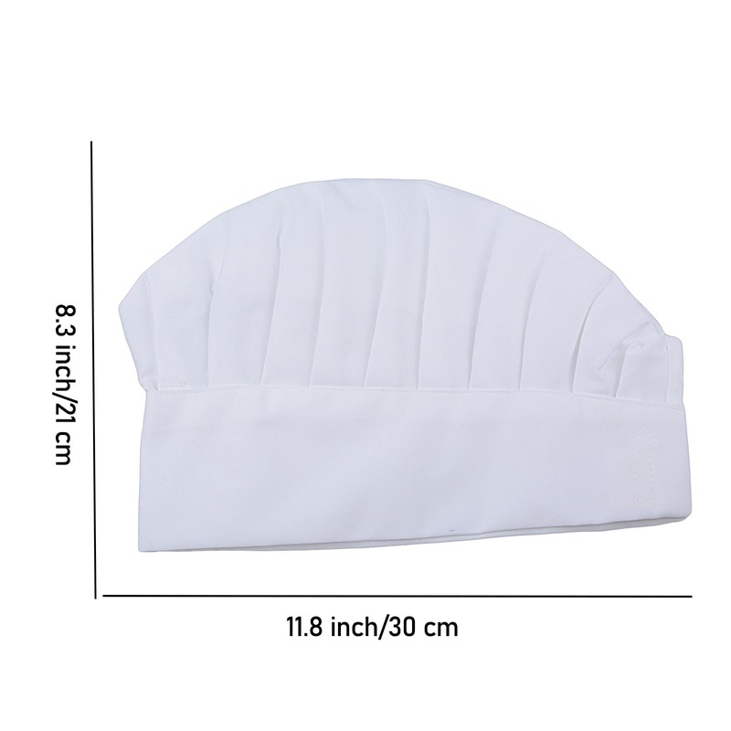 HoveBeaty Chef Hat Unisex Adult Mushroon Design Adjustable Kitchen Uniform