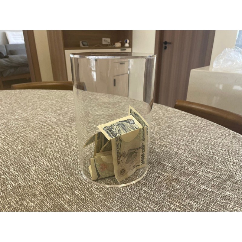 Ewu Supply 7.9 inches (20 cm) Large Saving Money Box