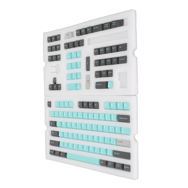 Mechanical Keyboard Keycap Universal 126 Keys English Cherry Height PBT