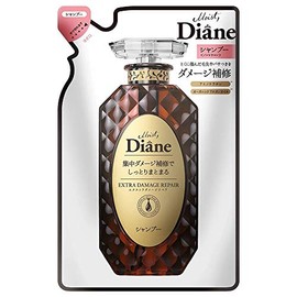Moist Diane Extra Damage Repair Treatment Refill 330 ml - Organic Argan Oil & Amino Keratin (Green Tea Set)