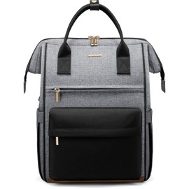 LOVEVOOK Laptop Backpack for Women Men, Teacher Nurse Work Bag Waterproof Fashion Travel Backpack Purse, 15.6 Inch Computer Backpack with USB Port