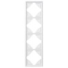 Kopp Malta 309413062 Cover Frame for 4 Sockets for Vertical
