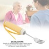 Disabled Patient Arthritis Elder Utensil Removable Flexible Rotating Eating Tablewares(Fork)