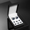 UJOY Mens Clock Shirt Studs Tuxedo Cufflinks and Bottons Set