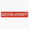 Generic Question Authority Window Bumper Sticker Decal 5""
