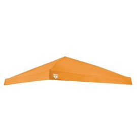 Quest Q64 10x10 Slant Leg Replacement Canopy Top ONLY - Orange, Orange, burnt orange, red, navy, black