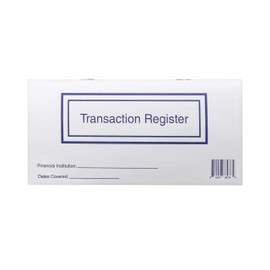 Checkbook Registers for Personal Checkbook, Transactions Ledgers, Pack of 10, 2025-2026-2027