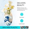 MODGY Suction Cup Expandable Flower Vase Plastic Decorative Modern Window