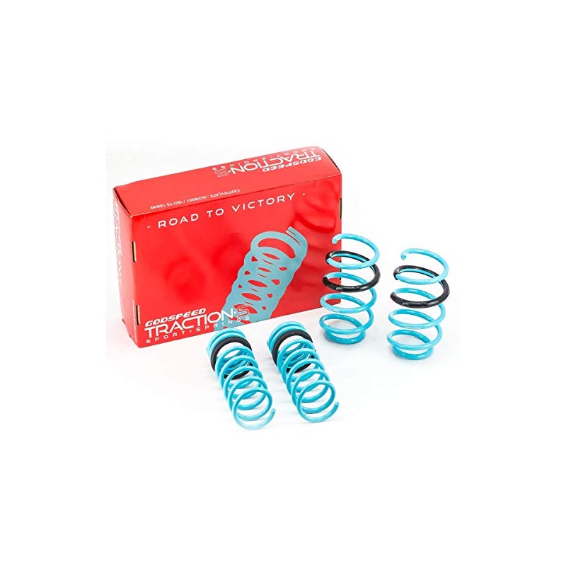 Godspeed LS-TS-FD-0005 Traction-S Performance Lowering Springs For Ford Focus ST