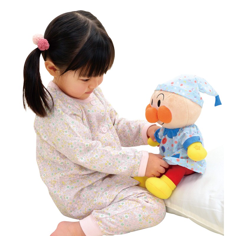 アンパンマン おしゃべりするよ! ほっぺほんわりNEWおやすみアンパンマン 160×275×140mm