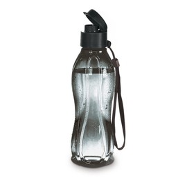 Tupperware: Botella hermética de agua EcoTwist de 500 mL. Color negro