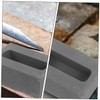 Operitacx Graphite Oil Tank Dice Circle Melting Silver Supply Graphite