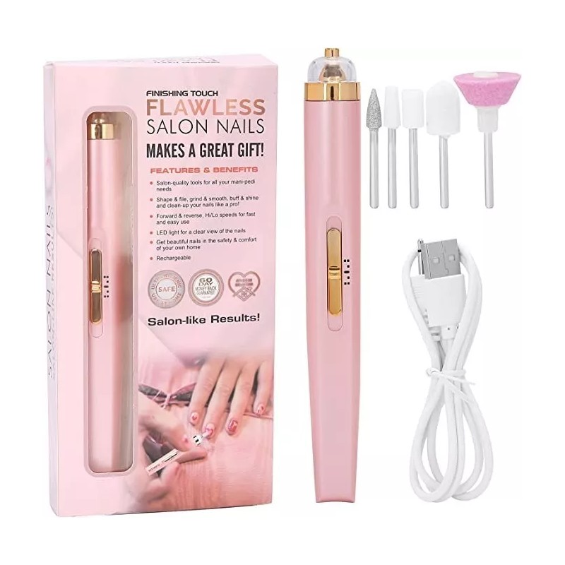 Pulidor de añas Esmeril Pulidor Uñas Portatil Recargable Usb 5