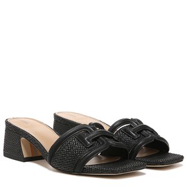 Sam Edelman Women's Waylon Heeled Sandal Black 9 Medium