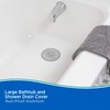 Kenney KN61562 Rust-Proof Bathtub and Shower Drain Cover, Helps Prevent