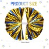Hoteam 12 Pack Cheerleading Pom Poms Cheer Pompoms with Baton