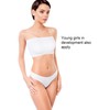 Women's Strapless Bralette Seamless Bandeau Soft Stretchy Non-Padded Bandeau Tube