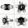 Sewer Camera Guide Wheel, 23mm 0.9" Roller Skid for Pipeline