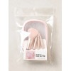 DAISO Mesh Pouch & Makeup Brush 4 Piece Set