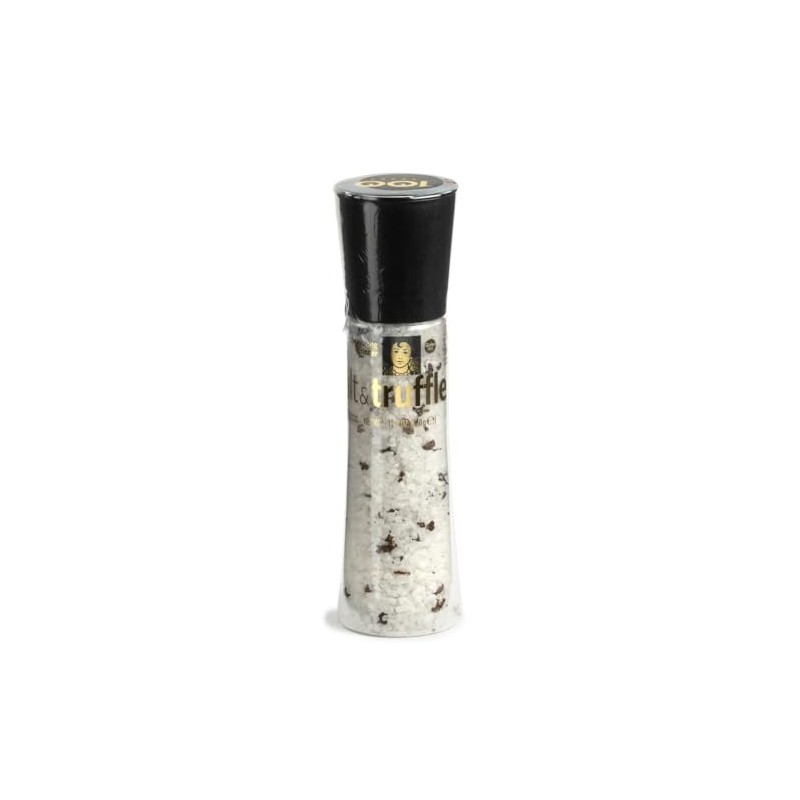 Carmencita. Mediterranean Sea Salt with Truffle. Giant Grinder. 360g (12.70oz)