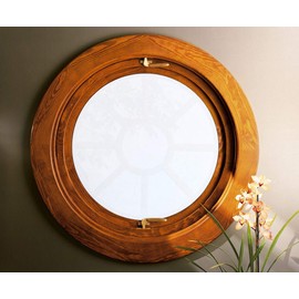 Autotech Park Precut Circle Window Film, White Color, Self Static Adhesive Cling, 30 inch Diameter